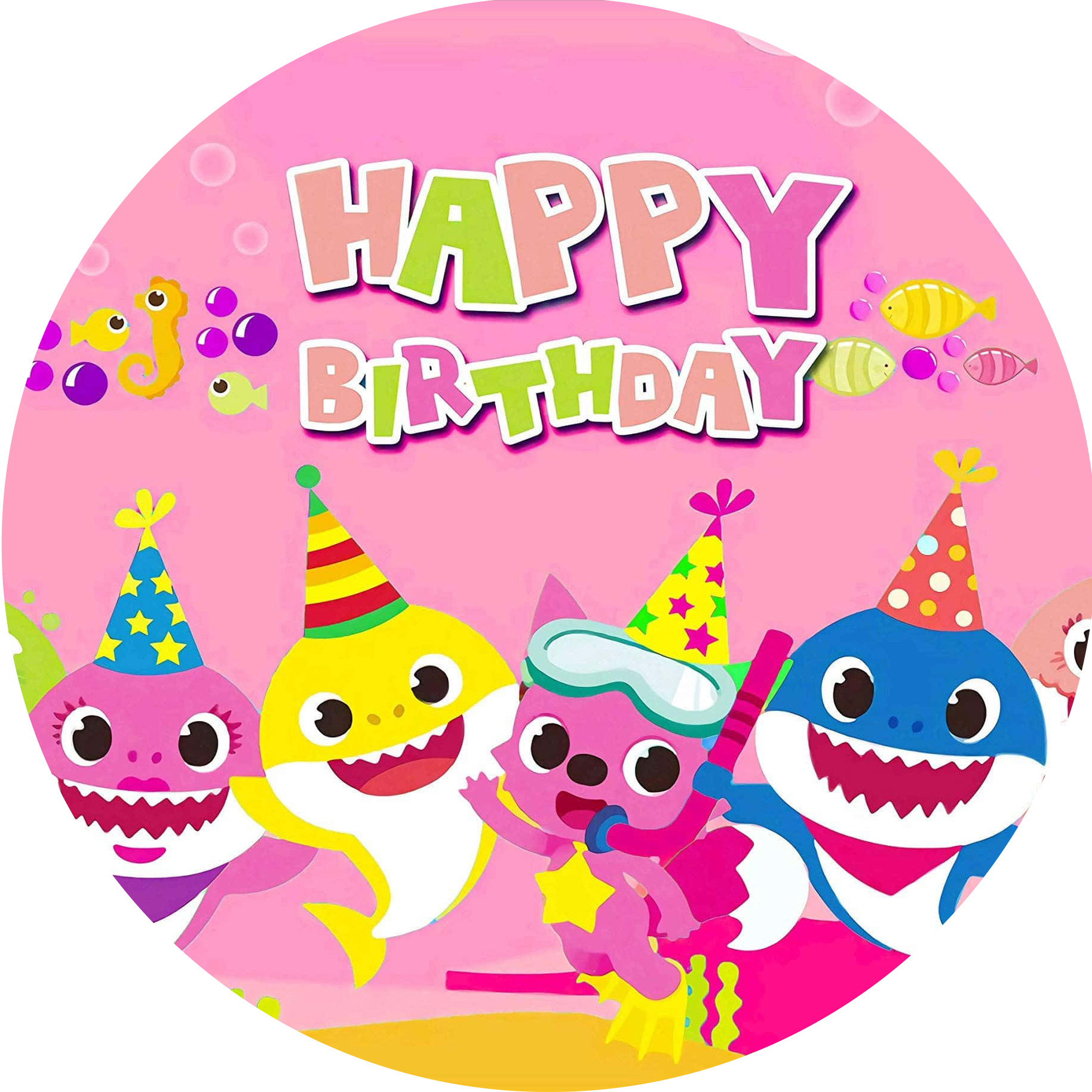Baby Shark Rosa